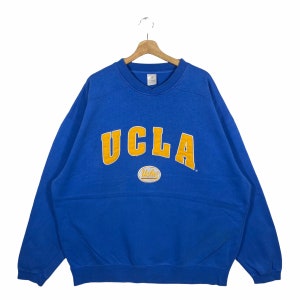 Vintage University Of California Los Angeles UCLA Sweatshirt XXL Size Blue Colour