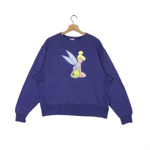 Vintage Peter Pan Tinker Bell Felpa M Taglia