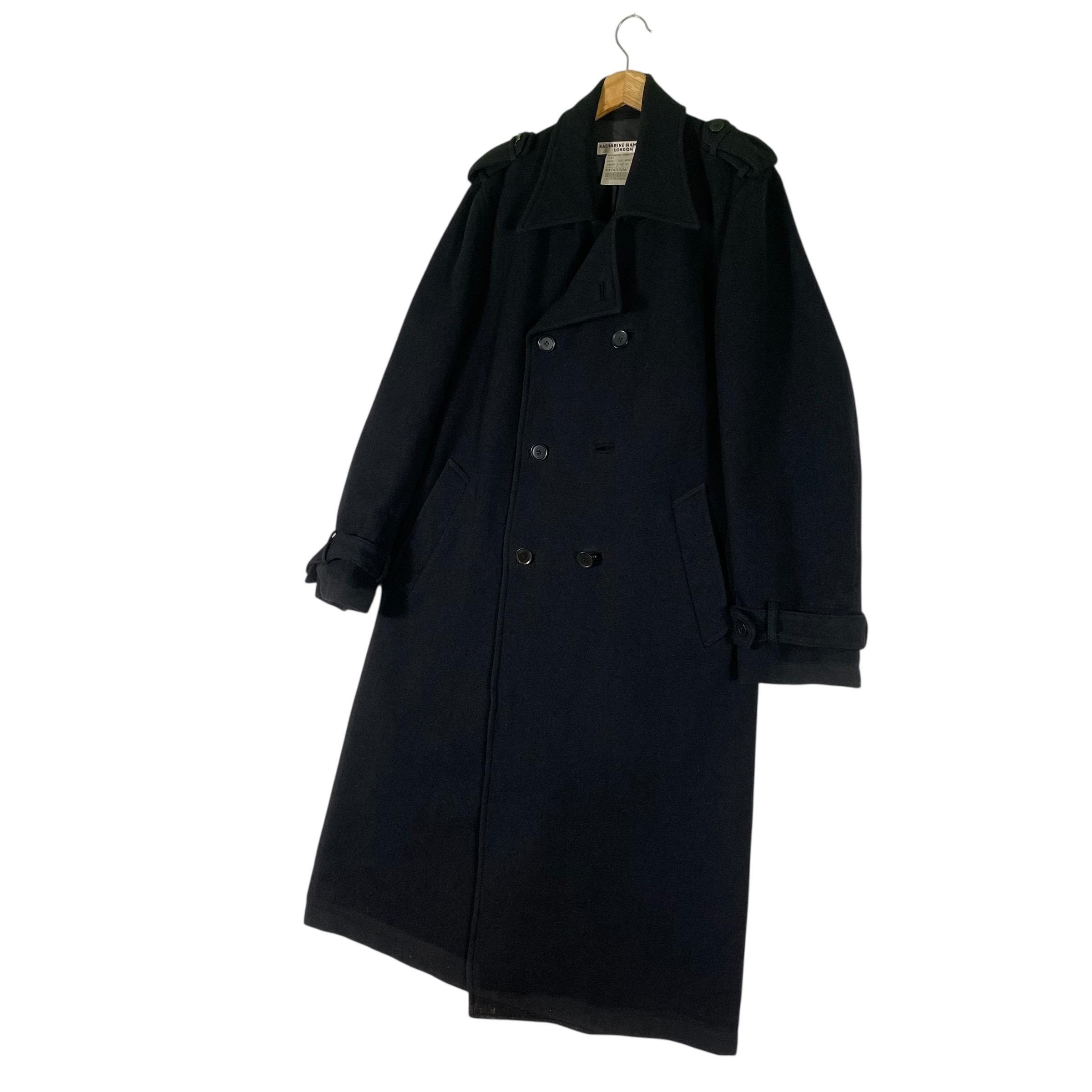 Vintage Katharine Hamnett London Jacket L Size Black Colour - Etsy