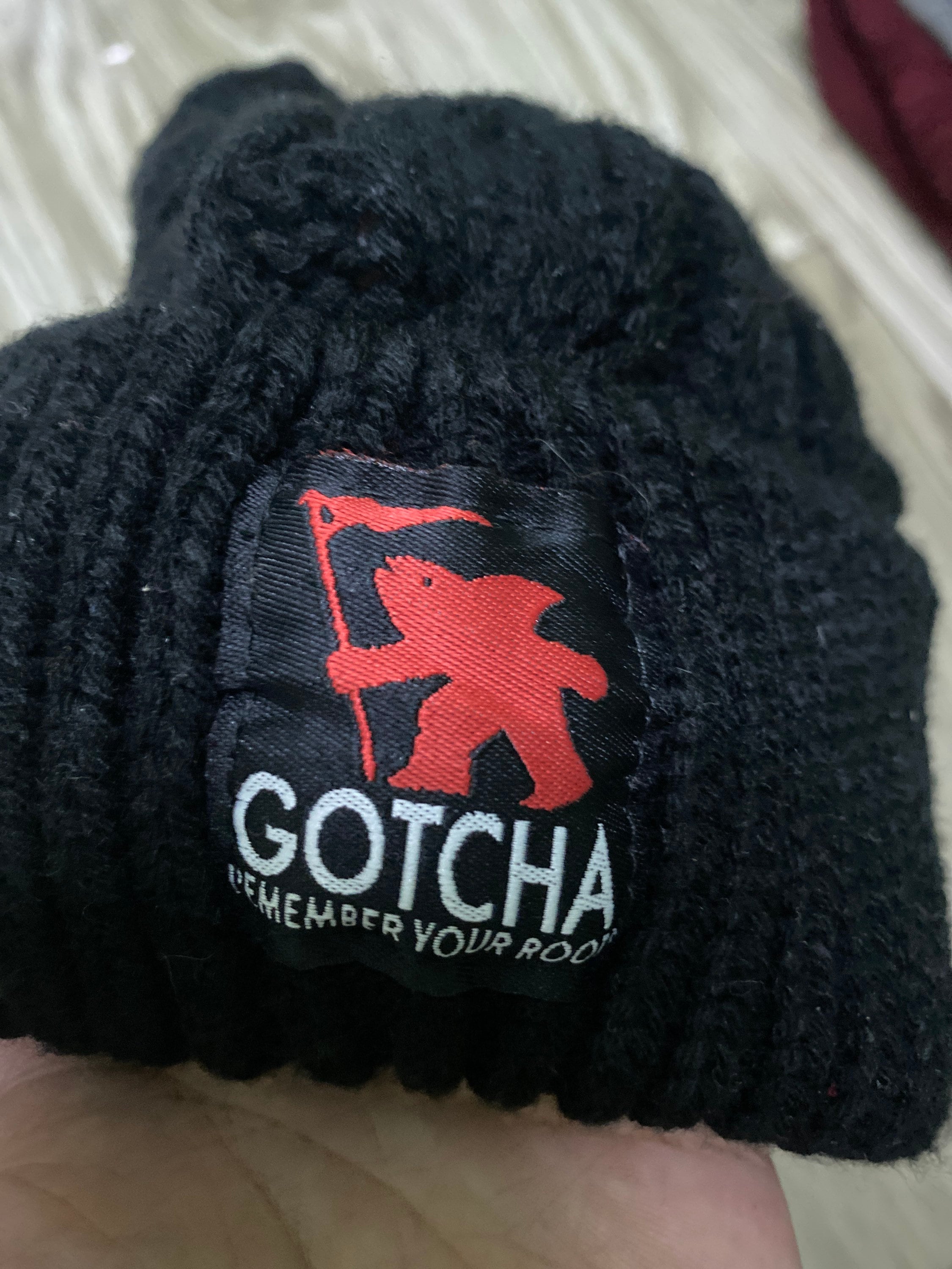 ヴィンテージ ガッチャ ビーニー ブラックカラー - Etsy 日本