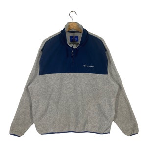 Fleece zip half