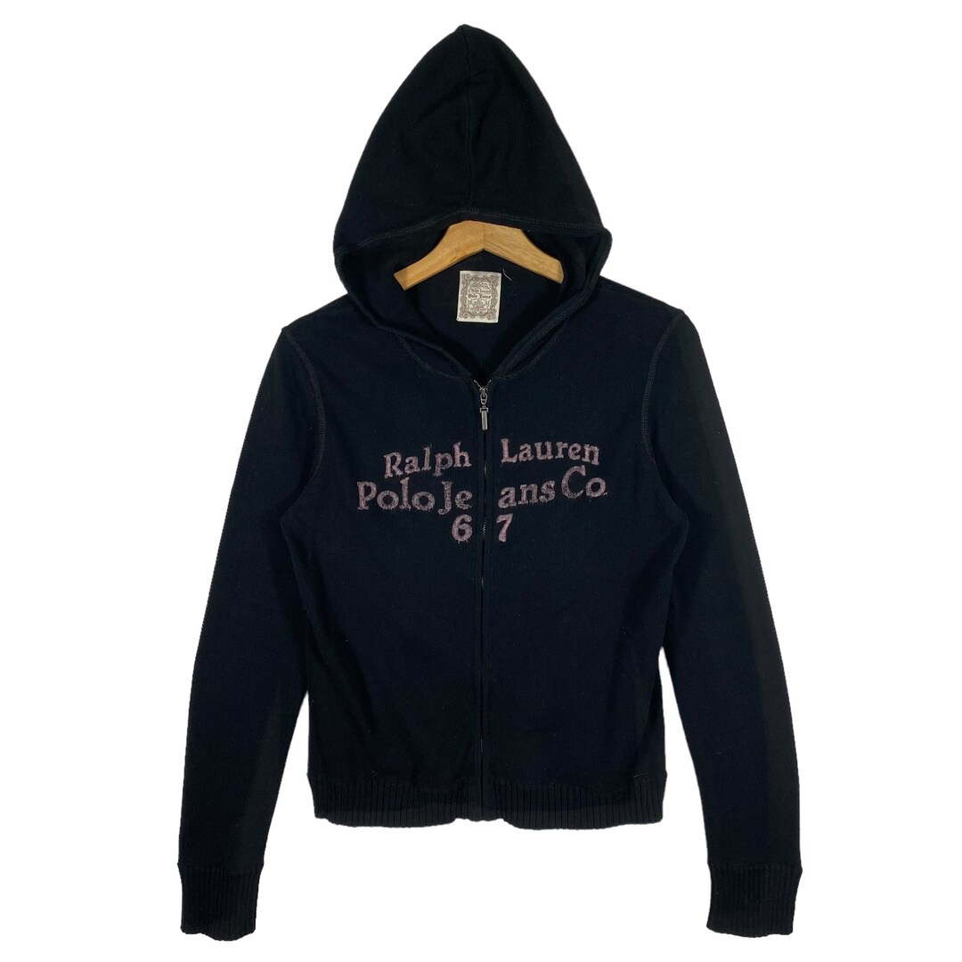 トップス 90s LAUREN RALPH LAUREN knit hoodie 41-Vintage-Polo-Ralph-Lauren-