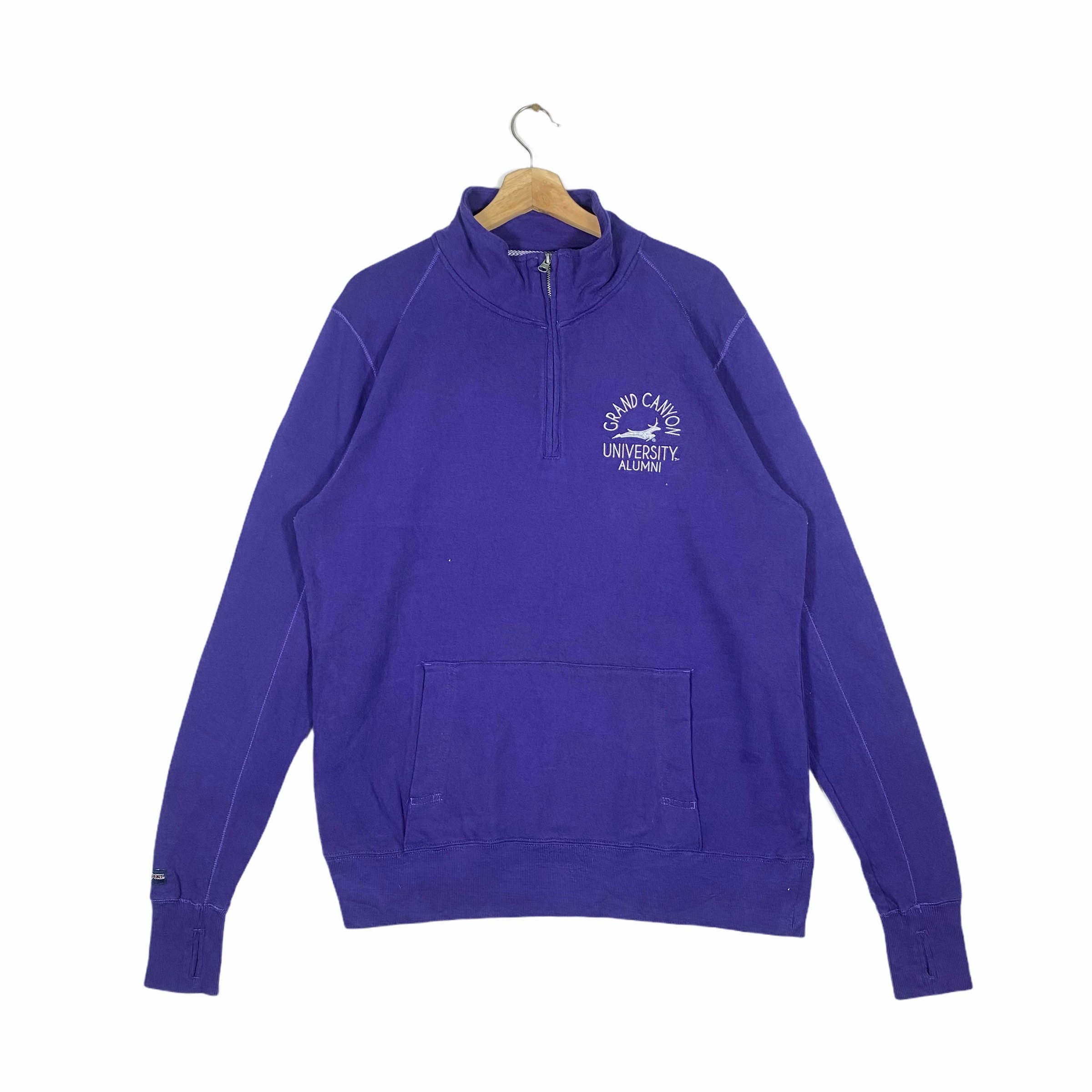 Vintage Grand Canyon University Alumni Half Zip Sweatshirt Etsy