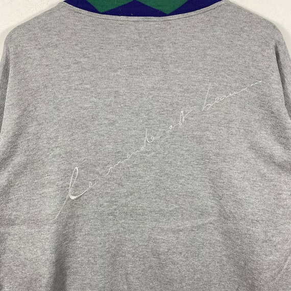Vintage 90s Kenzo Golf Embroidered Sweatshirt L Size Grey Color - Etsy