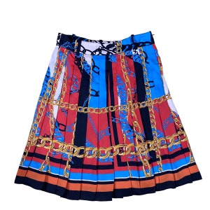 Vintage Zara Mini Skirt Color Block