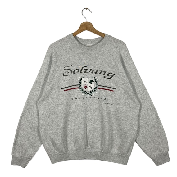 Vintage 90s Solvang California Sweatshirt XL Size… - image 1