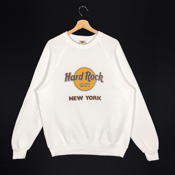 Vintage 90s Hard Rock Cafe New York Sweatshirt XL… - image 1