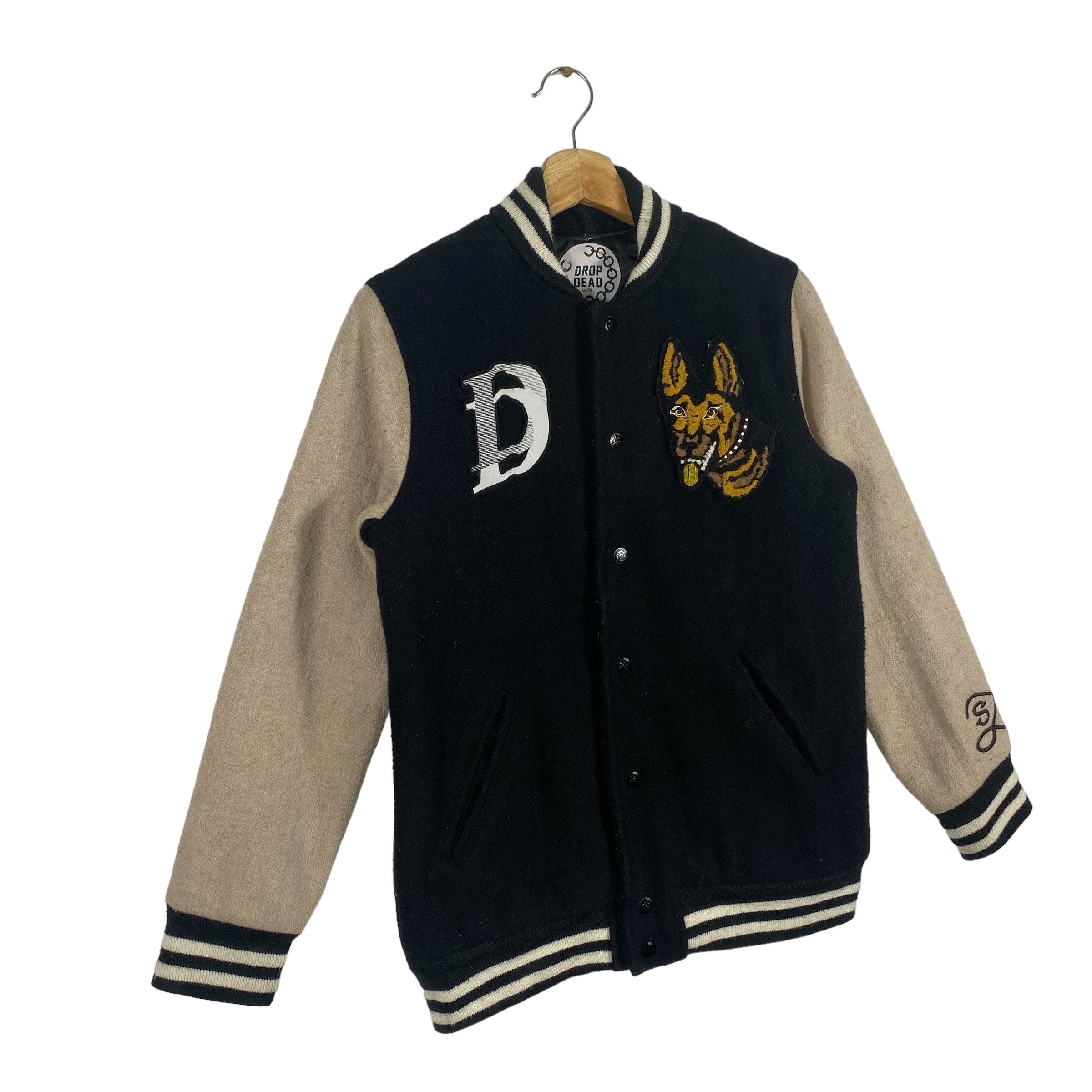 Vintage Drop Dead Guys Varsity Wool Button Jacket XS Size Vintage Drop Dead Guys Varsity Wool Button Jacket XS Size