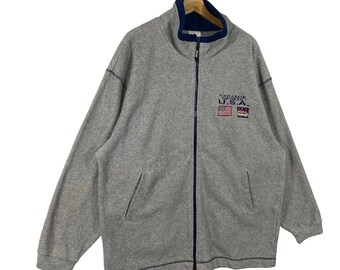 ジャケット citybreeze Symbol logo fleece blouson zip-up jumper_IVORY MUSINSA | CITYBREEZE Symbol Logo Fleece Blue Jacket Zip-up
