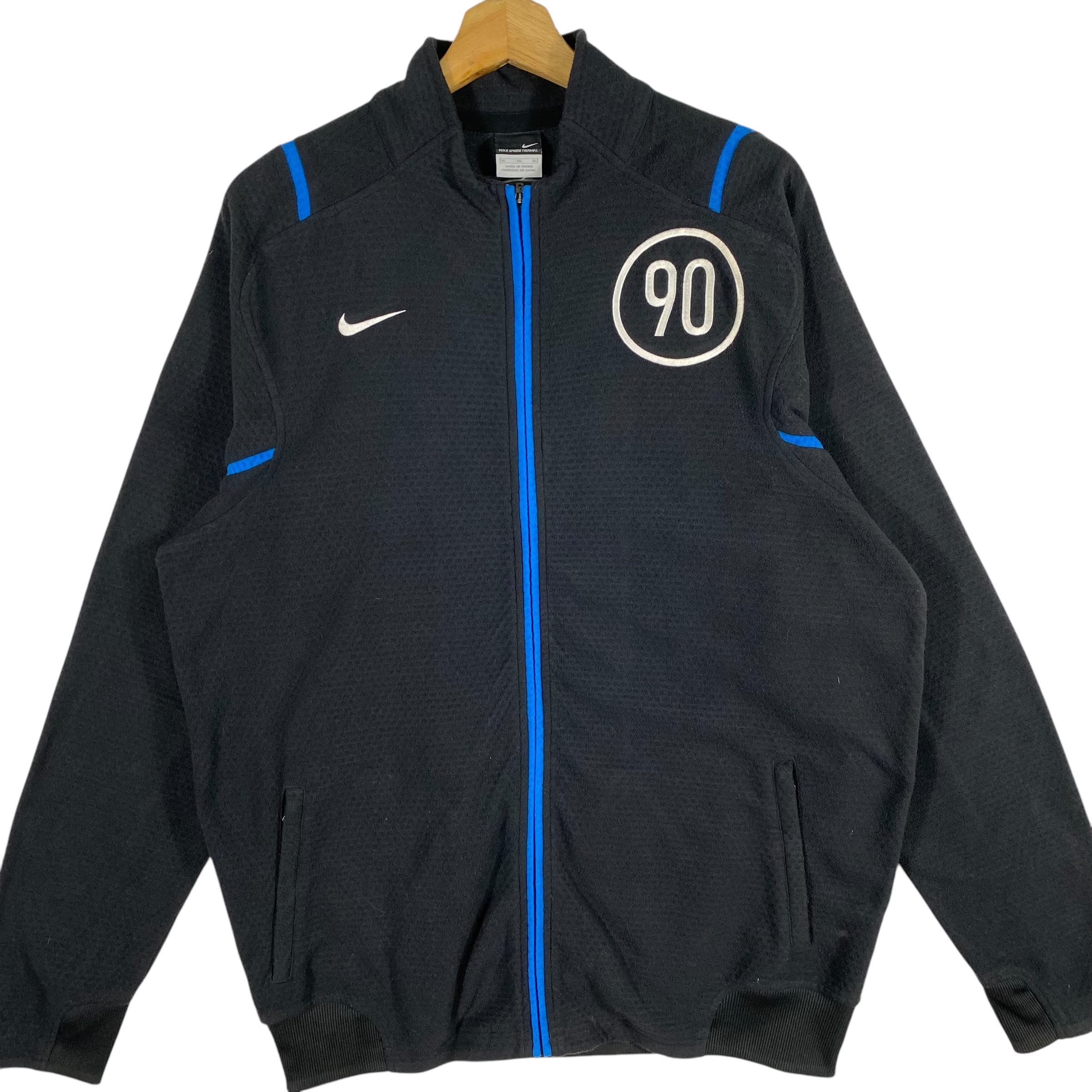 Nike 90 Sphere Therma Zipper Jacket Size XL Black Colour - Etsy