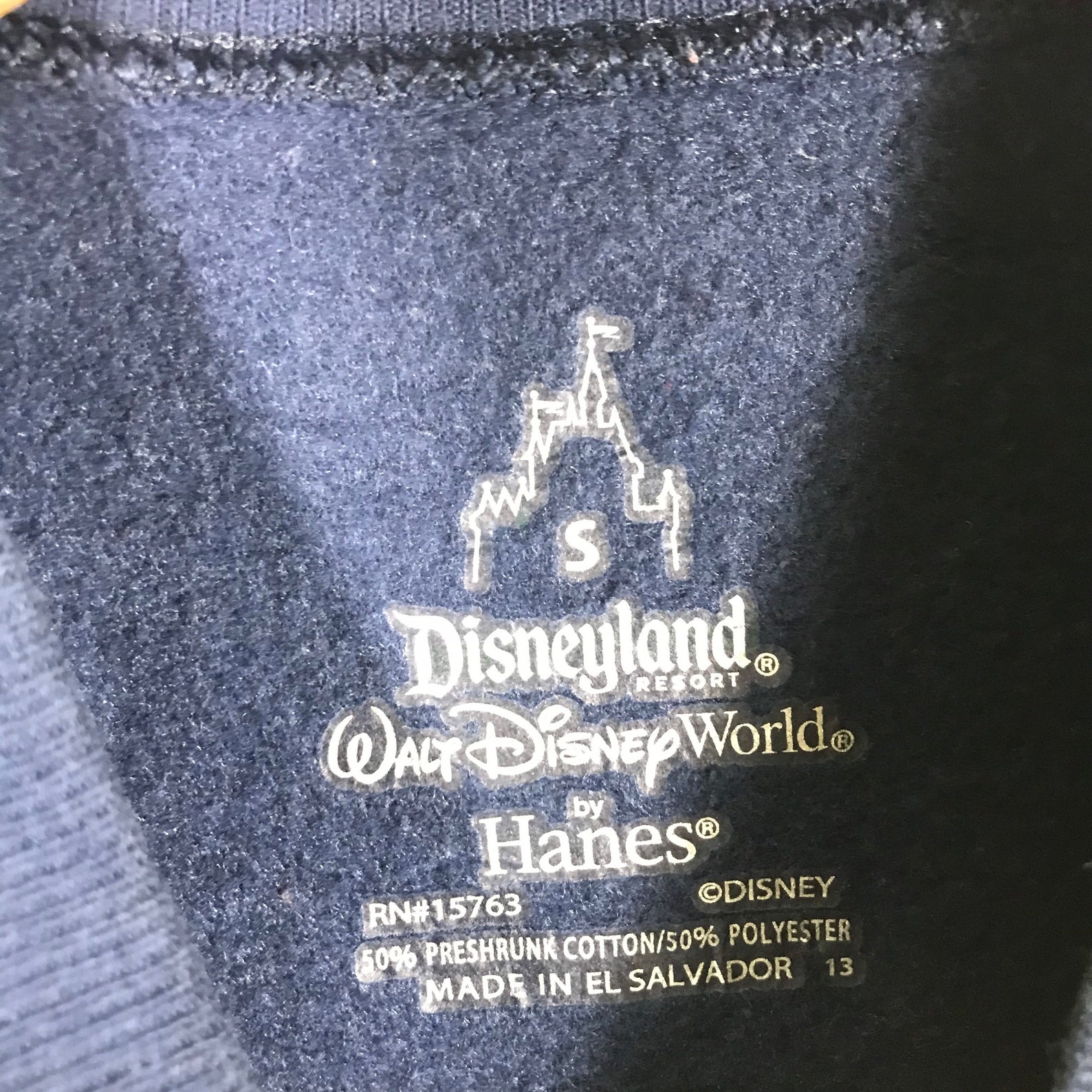 vintage disneyland sweatshirt
