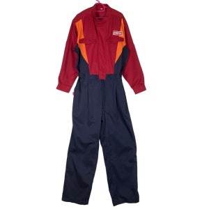 ✝️japanvintageclothing coveralls✝️ Retro Japan JDM Eneos Oil Dr. Drive Summer Coveralls Tsunagi