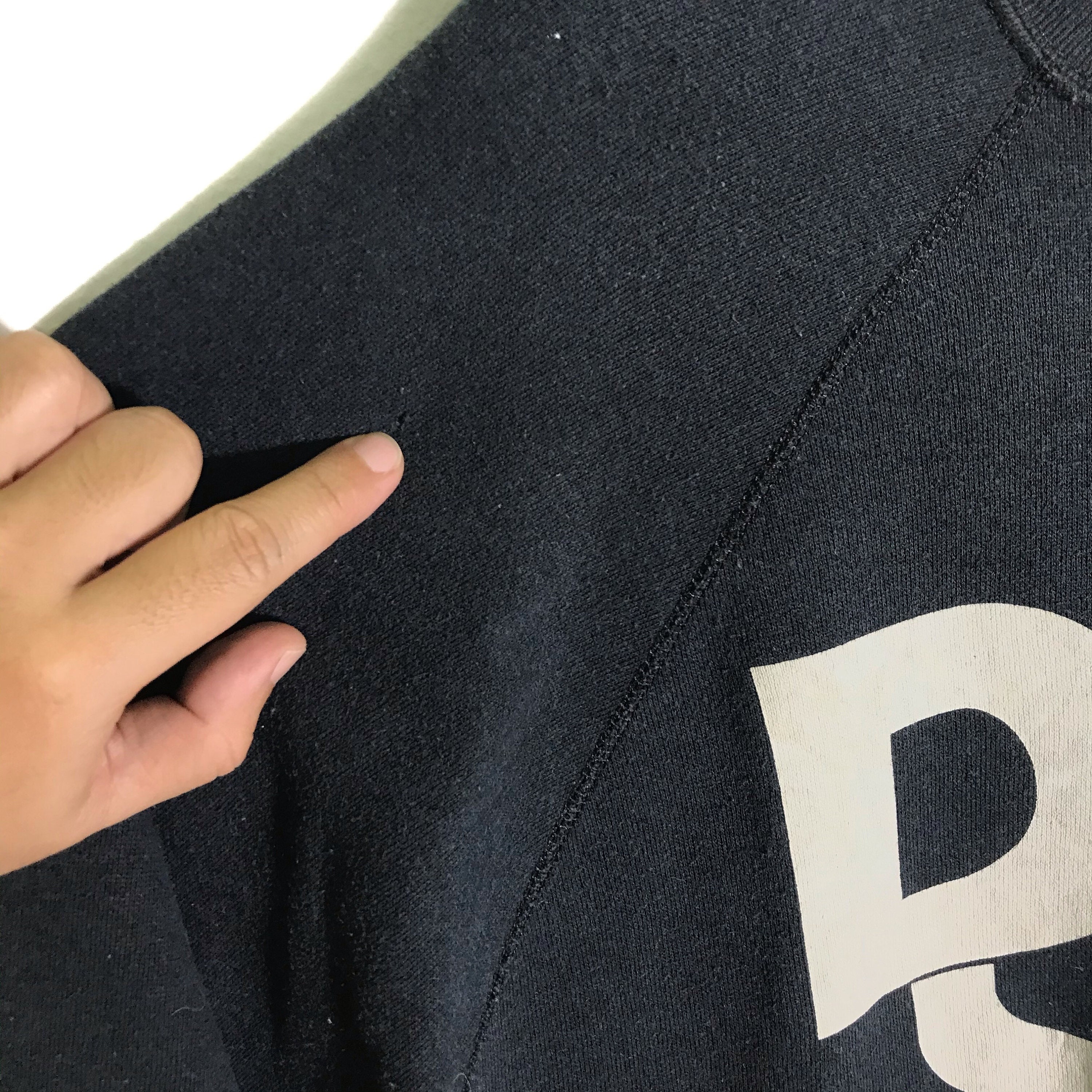 Vintage 80s Def Jam Recordings Sweatshirt L Size Black