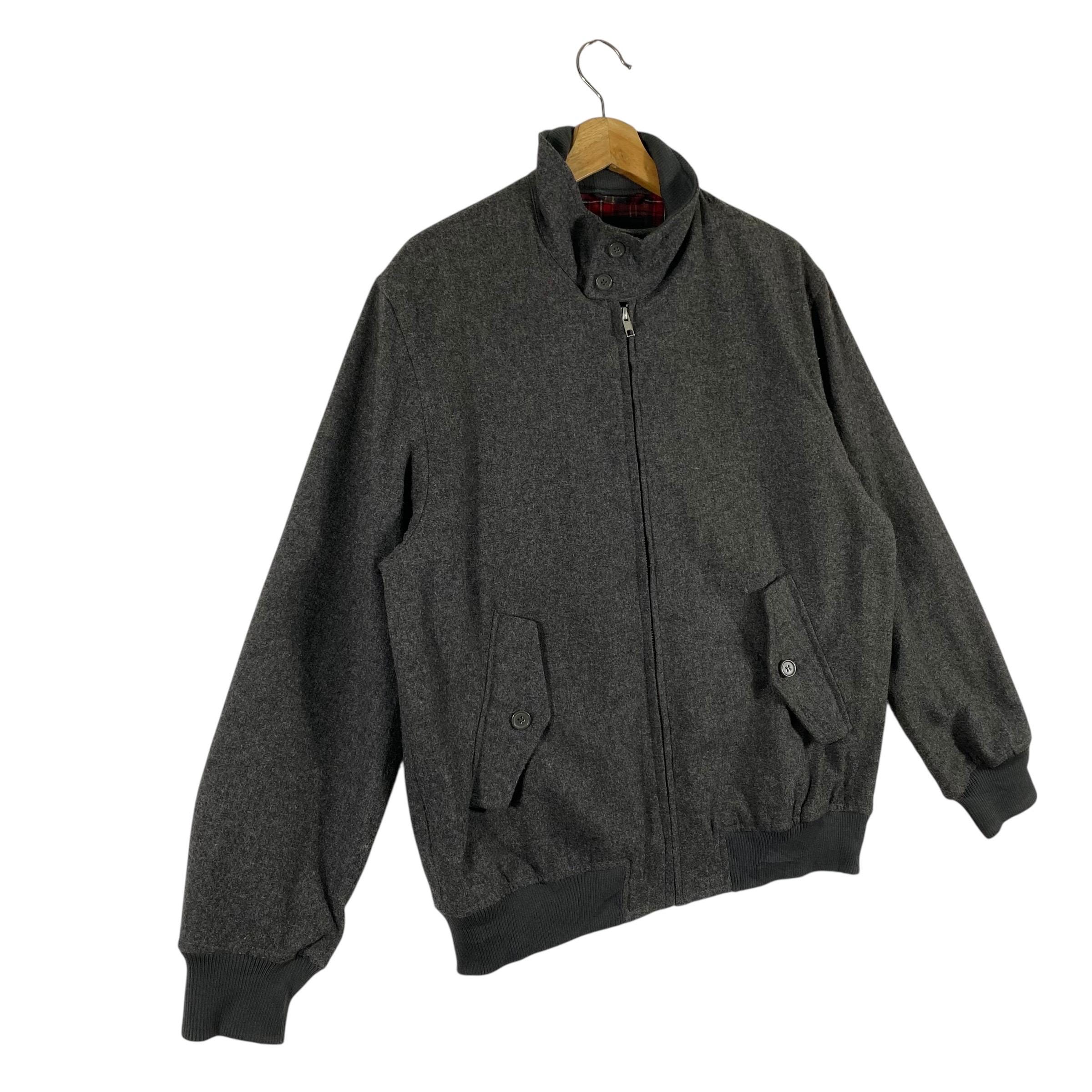 Vintage Chester Bro's Harrington Jacket L Size Grey Colour Colour