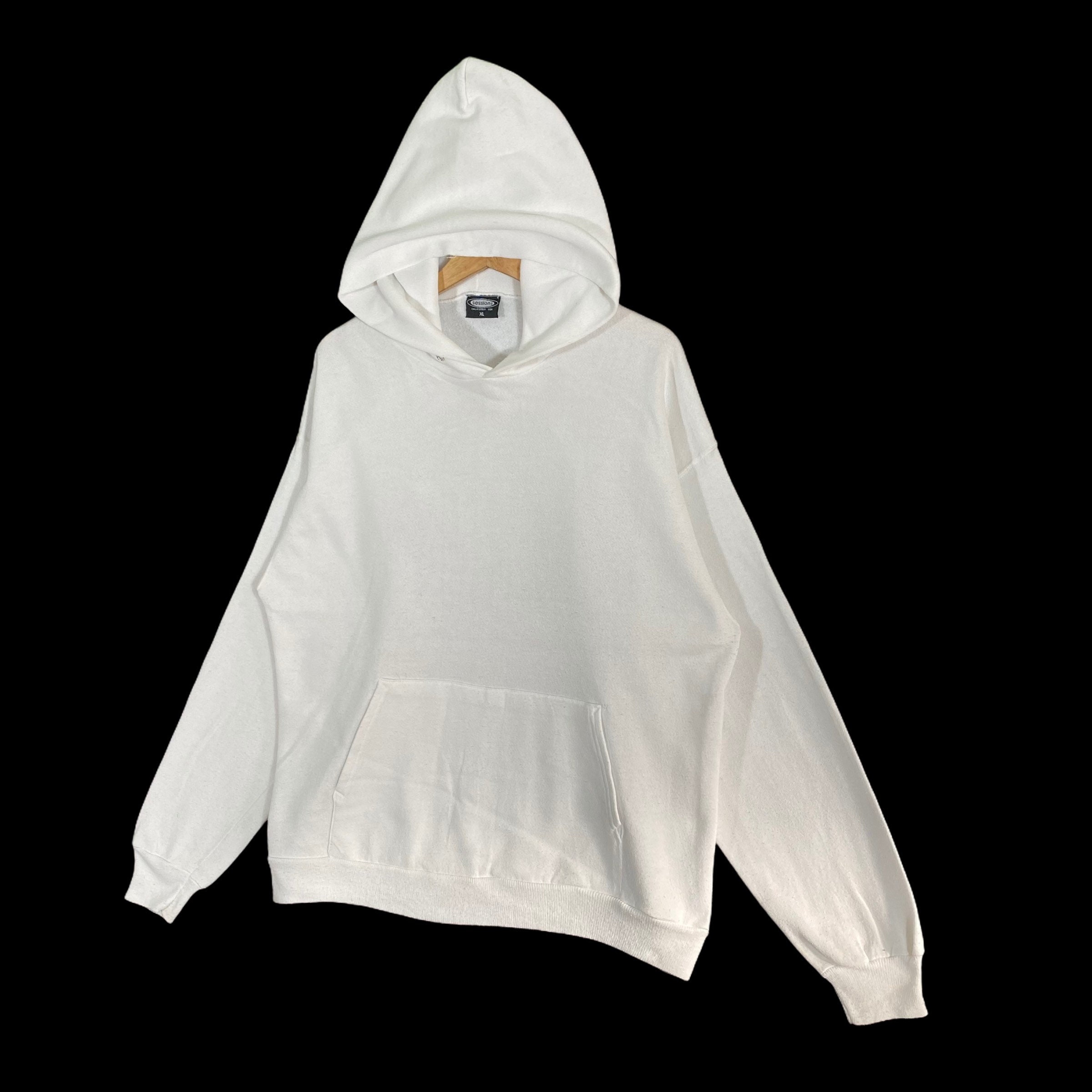 スウェット・トレーナー ORIGINAL VINTAGE STYLE TWO 114 BIANCO Sweatshirts White Vintage Sessions Sweatshirt Hoodie Skate Surfing Crewneck
