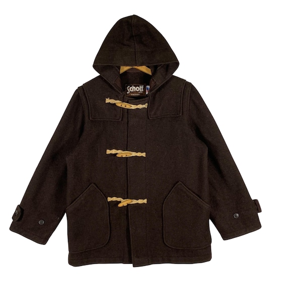 ヴィンテージ Schott ダッフルコート ジャケット Sサイズ ブラウン
