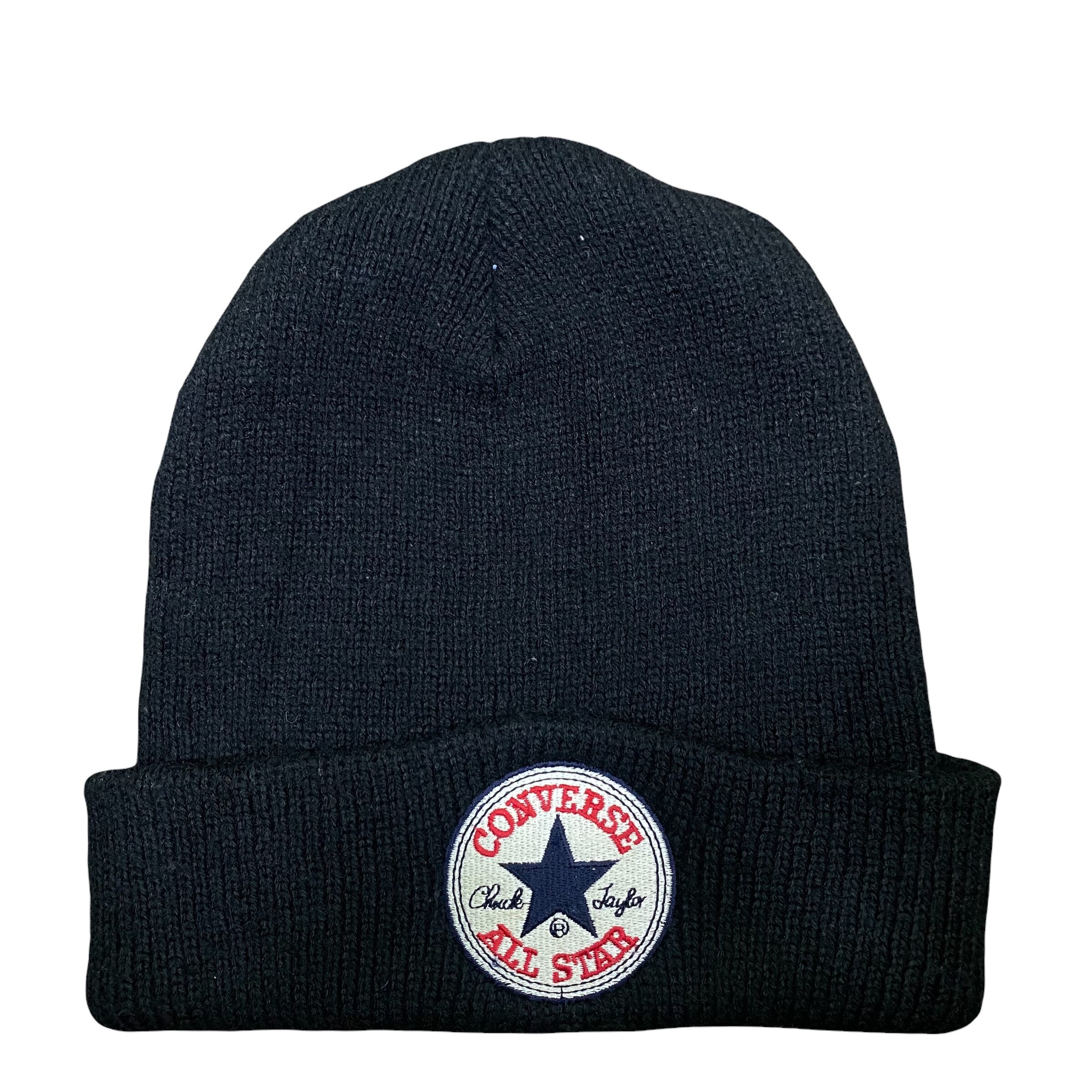 Vintage 90s Converse Logo Embroidery Beanie Unisex Black Colour - Etsy