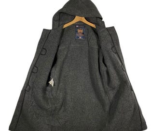 Vintage Gloverall Duffle Coat M Size Grey Colour - Etsy