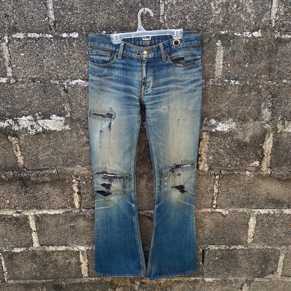 00s archive L.G.B. S-WOLF/BR+L denim デニム（中古】LGB 星条旗 