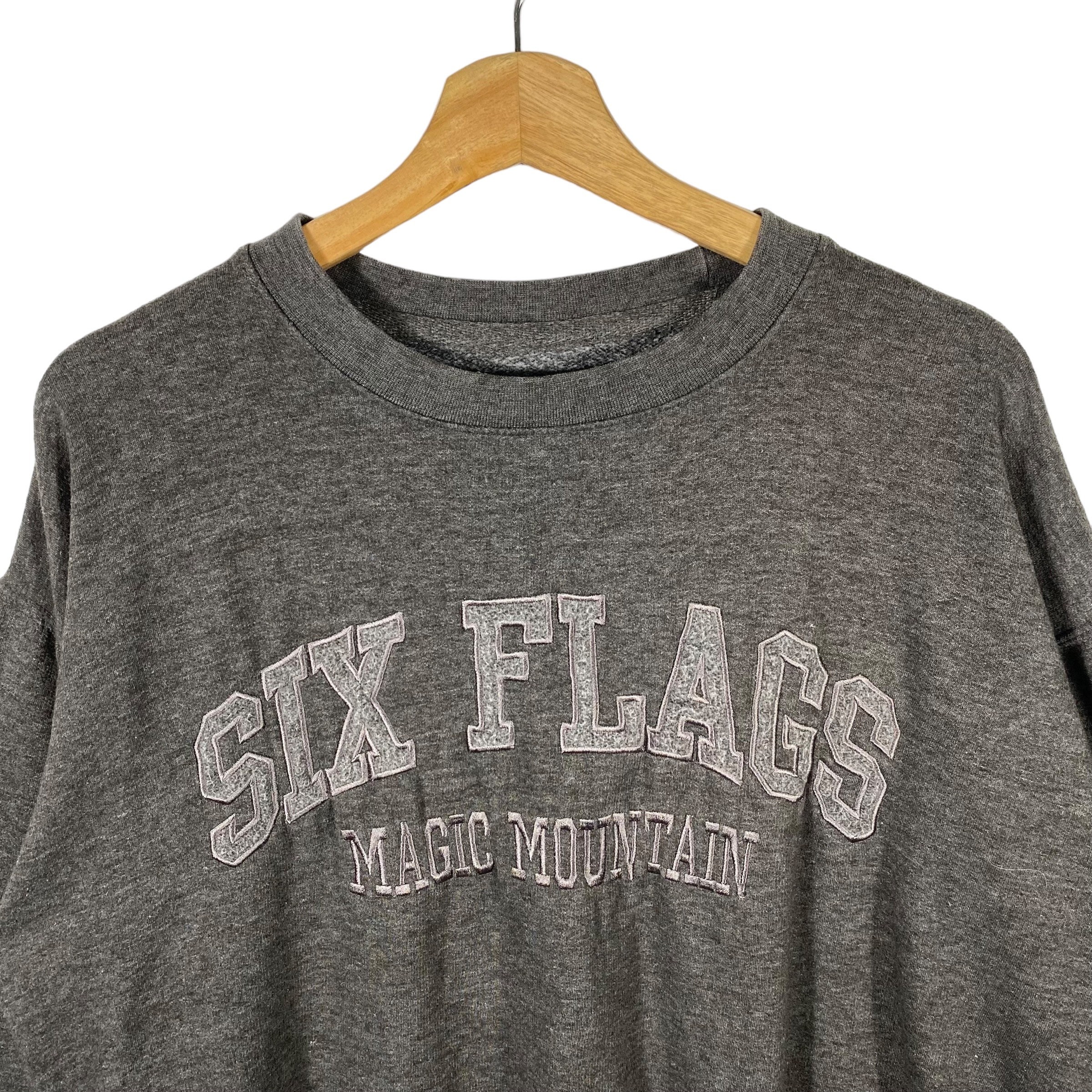 70s 80s マジックマウンテン ビンテージスウェット 短丈