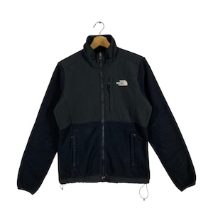 The North Face Fleece Zipper Jacket S Size Black Colour