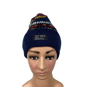 Vintage Nature Material Native Chimayo Beanie Unisex