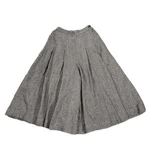 Vintage 80s Comme des Garçons Tweed Wide Leg Pants - Made in Japan