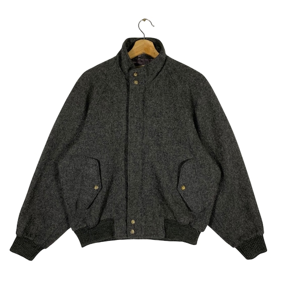 ジャケット・アウター 80s short wool Harrington jacke 80s short wool Harrington jacke