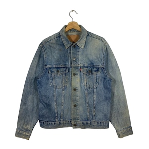 Vintage 80s Levis Type 3 Trucker Jacket Size 40 Made In Canada