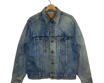 Vintage Levis Big E Truckers Jacket Lot 71557 Size 40 - Etsy UK