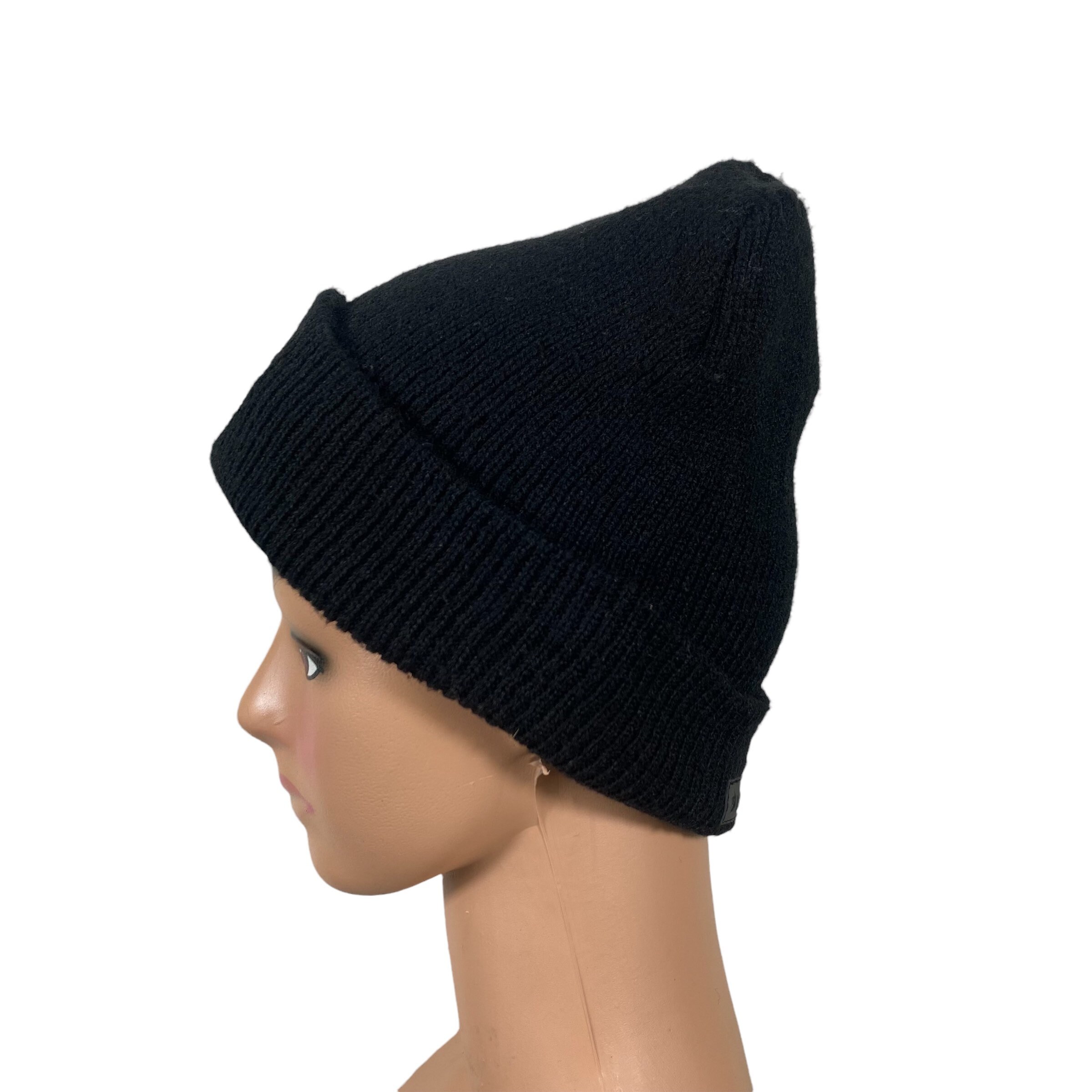 Vintage 90s Converse Logo Embroidery Beanie Unisex Black Colour - Etsy