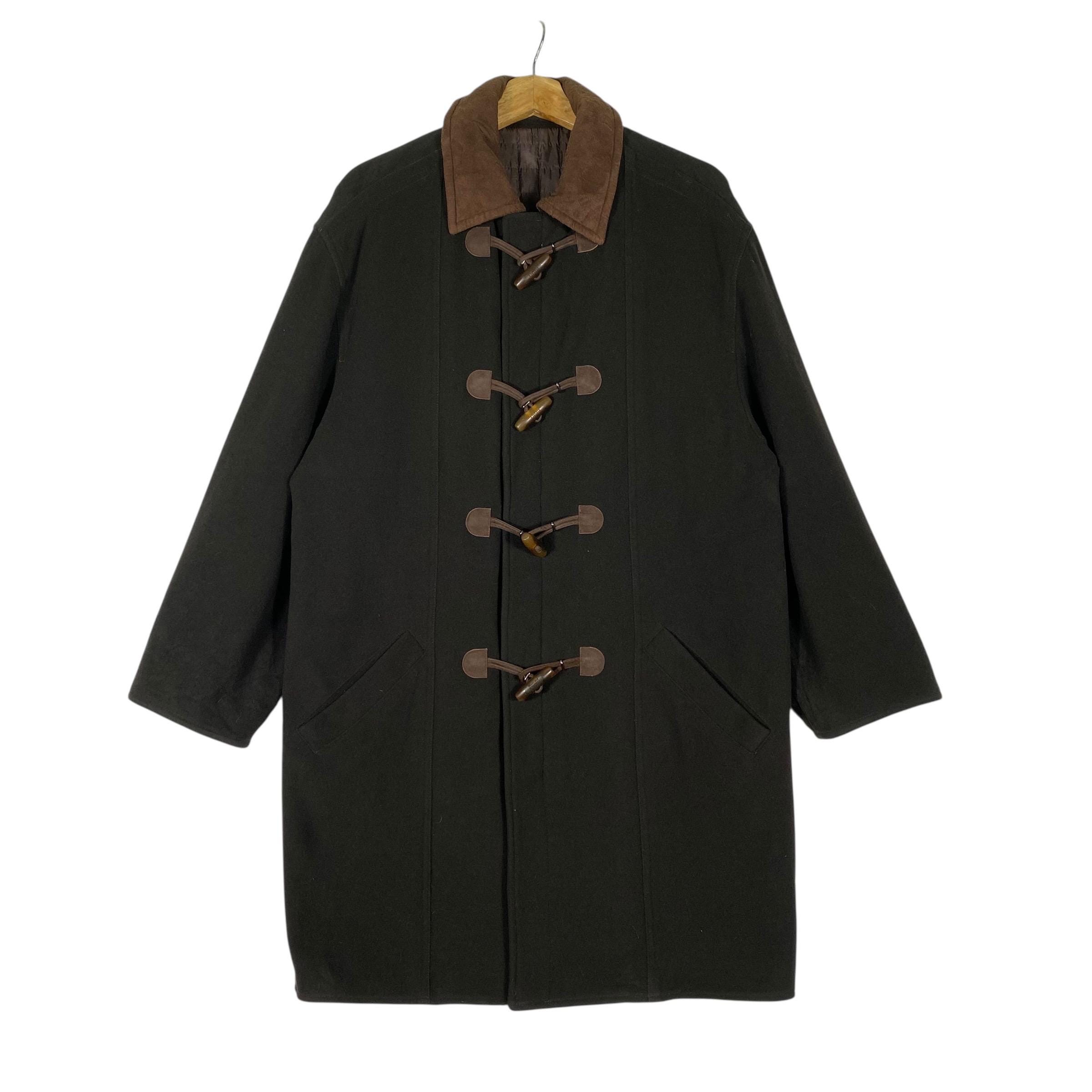 VERSACE JEANS COUTURE コートM Vintage Versace Jeans Couture Duffle Coat M Size Darkbrown Colour
