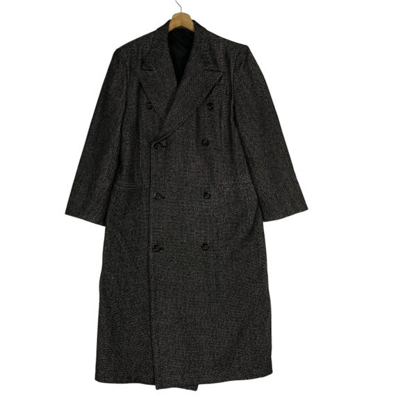 ヴィンテージ Y'S ヨウジヤマモト ウール ダブルブレスト ロングコート