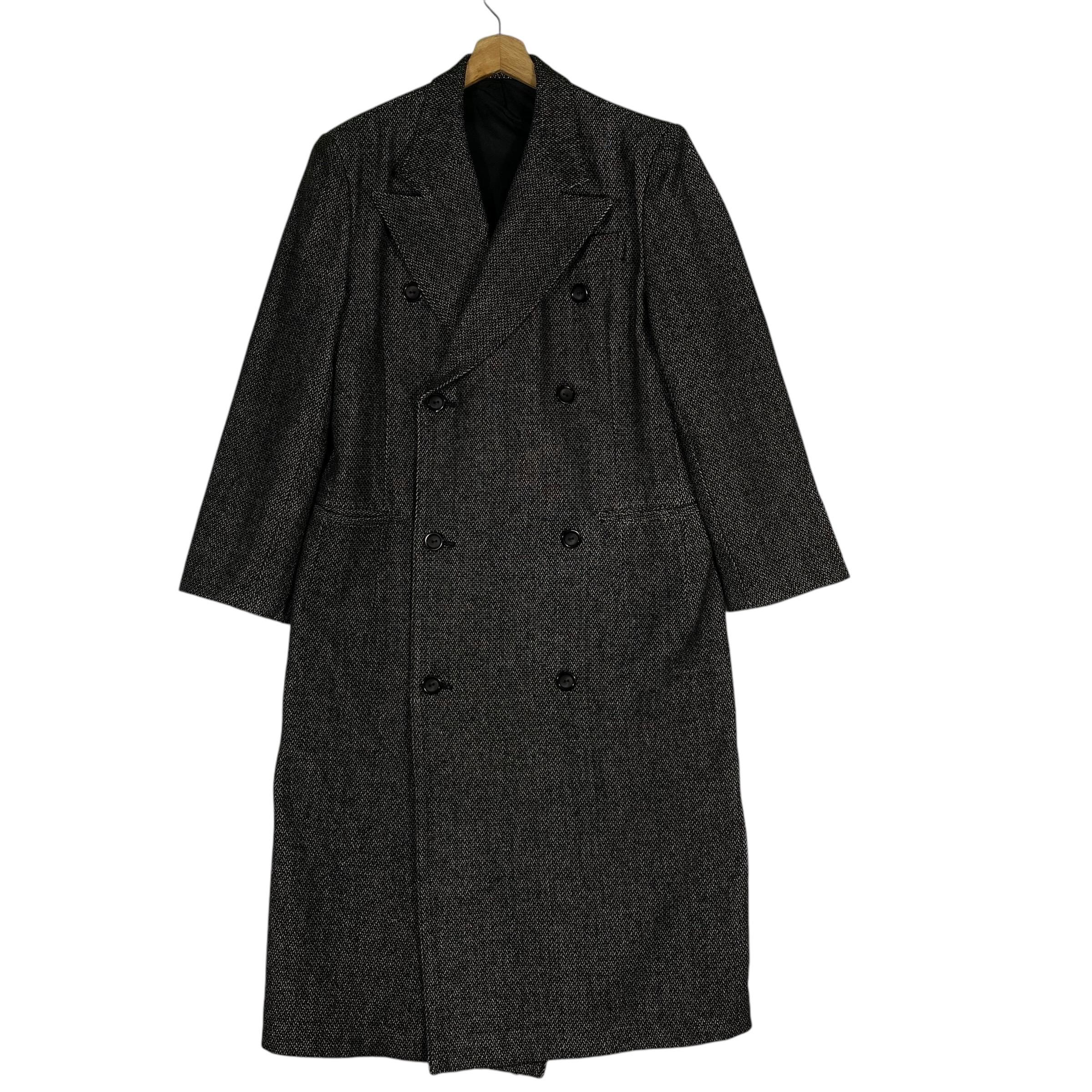 ヴィンテージ Y'S ヨウジヤマモト ウール ダブルブレスト ロング