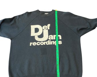 Def Jam Record ハンチング 90s ヴィンテージ ヴィンテージ 80年代 Def Jam Recordings スウェットシャツ Lサイズ