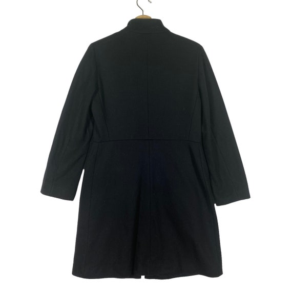 Vintage Agnes B Wool Zipper Long Jacket S Size Black Colour - Etsy