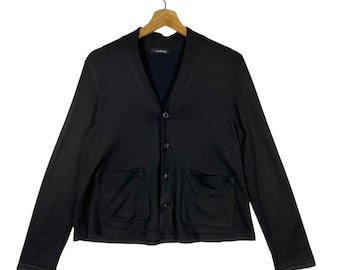 Vintage Y's For Living Yohji Yamamoto Cardigan Button S Size Black Colour