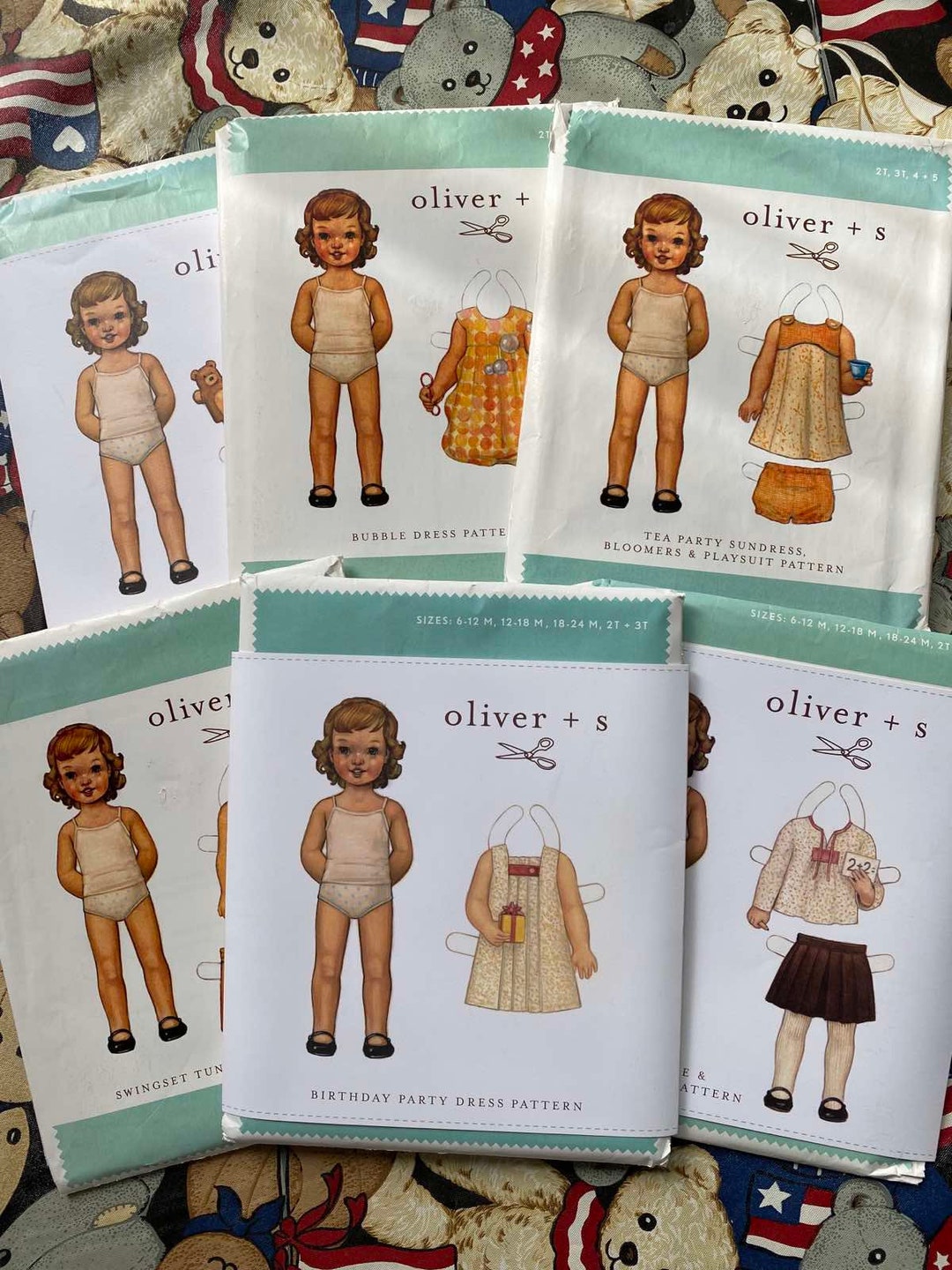 Oliver S Sewing Patterns Easy for Beginner Uncut Etsy
