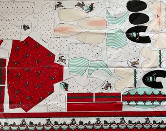 Nina's or Veronica Louise Doll Soft Sculpture Fabric panel by Daisy Kingdom DIY stuffed toy sewing doll making kit, cut sew stuff