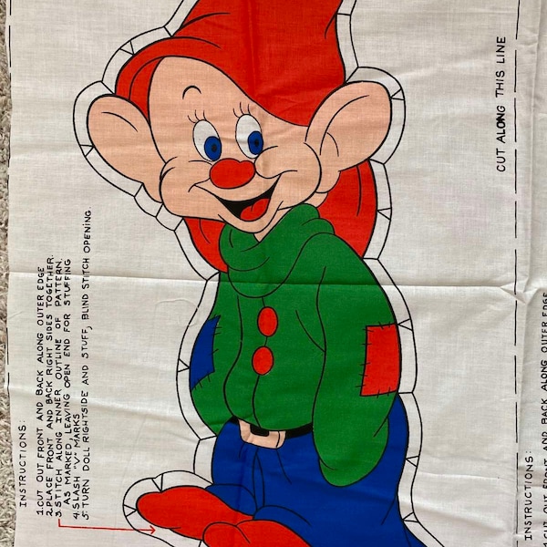 Dopey Dwarf Pattern - Etsy