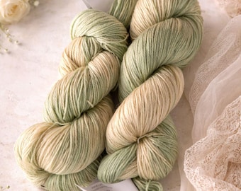 Uru Yarn Asher Cucumber by Knitcrate, knitting crochet cotton linen yarn