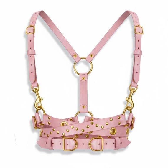 Pink Body Harness Belt for Women Plus Size Statement  display picture 2