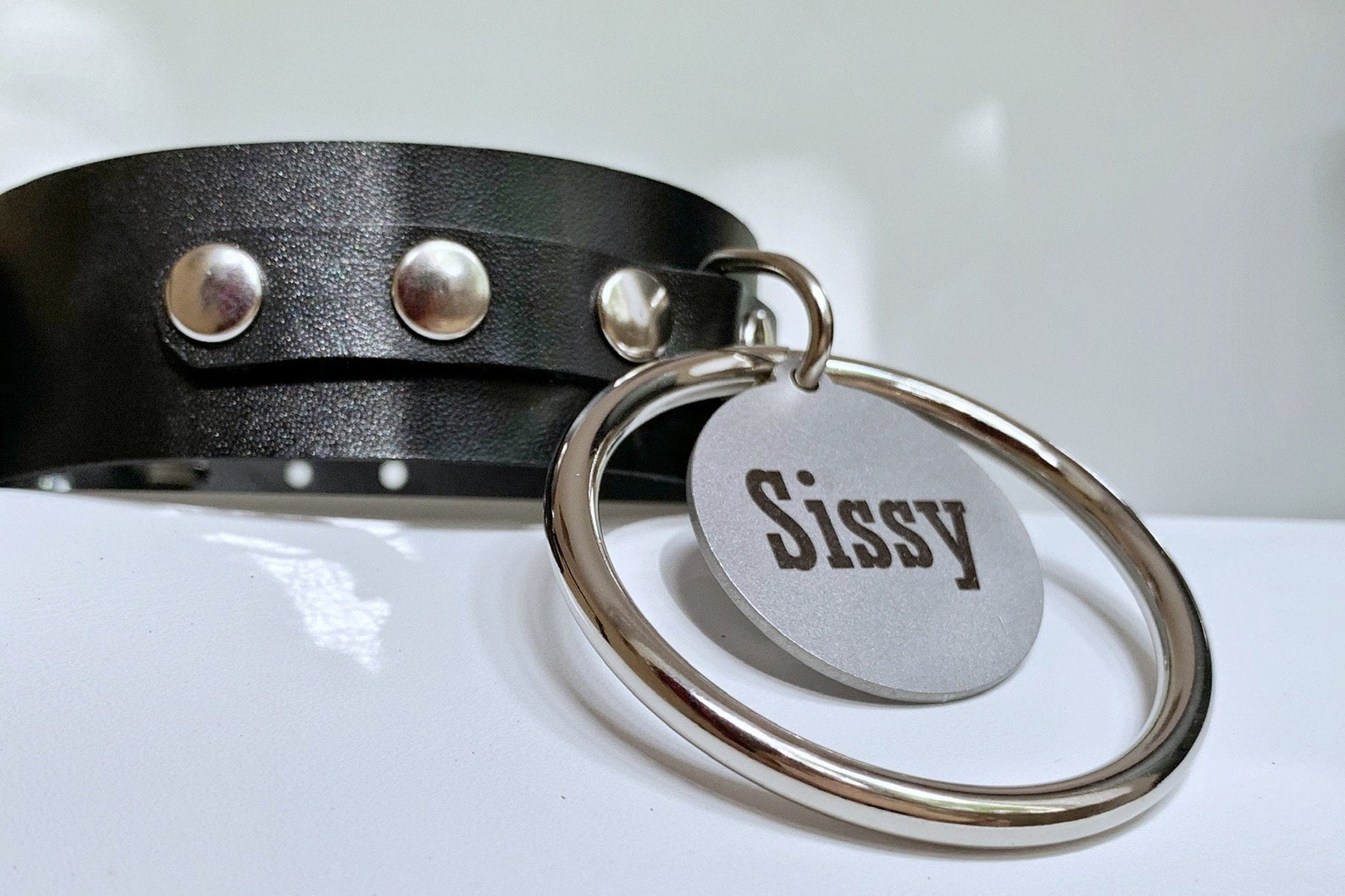 Custom BDSM Collar Sissy Collar for Submissive / Personalized Etsy