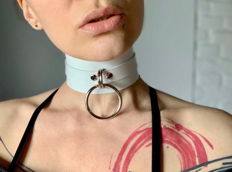 A Collar Only For You Leather BDSM Collar / Submissive Collar for Women | Etsy