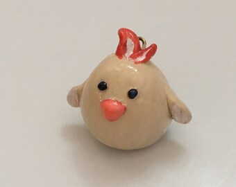 Cute Chicken Charm Polymer Clay Animal Charms Harvest Moon - Etsy