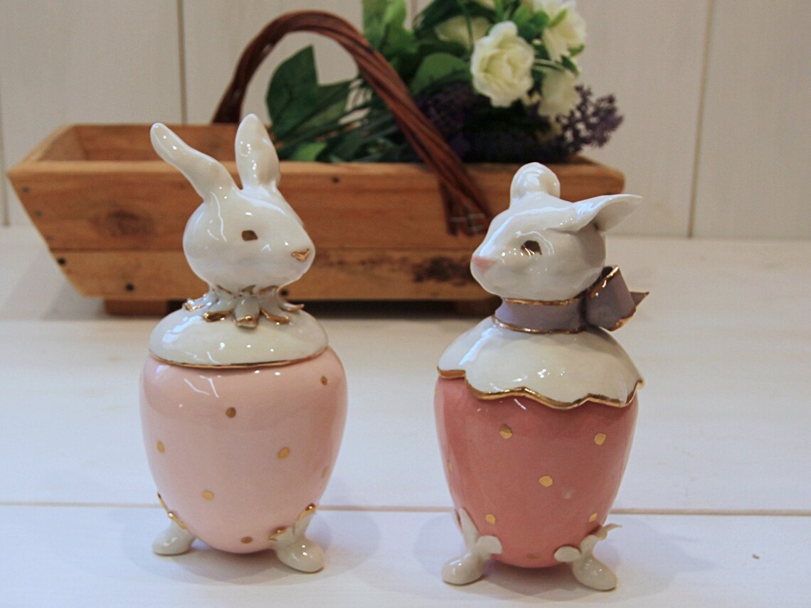 Cat Sugar Bowl Porcelain Eggshaped. Entirely Handmade. the Etsy
