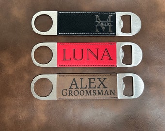Personalized Bottle Opener, Groomsmen Gifts, Best Man Gift, Groom Gifts, Dad Gifts, Wedding Gifts, Bachelor Party Gifts, Bar-Tending Gifts