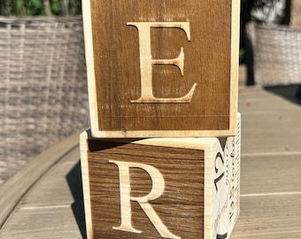 Bloc bébé personnalisé cadeau naissance bloc bébé personnalisé article souvenir nouveau-né bébé fille bébé garçon bloc bébé en bois cadeau bébé