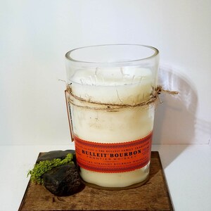 Bulliet Bourbon whiskey soy wax candle
