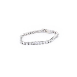 Natural Diamond Tennis Bracelet 0.51 ct Diamond Tennis Bracelet | Classic Gift | 14k White Gold